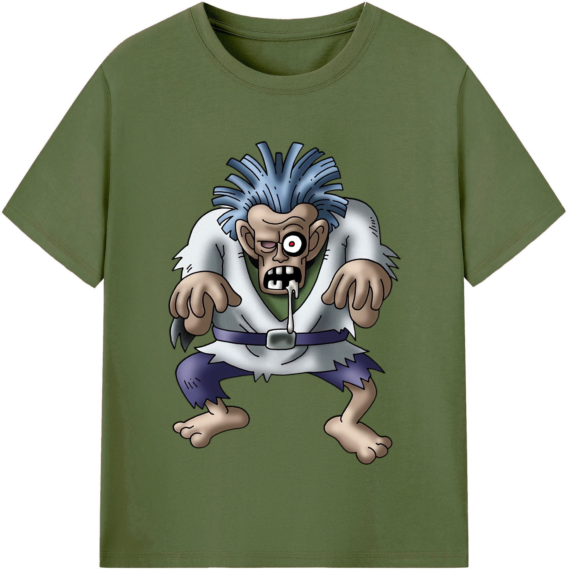 （画像用） ドラゴンクエスト Doragon Kuesuto Dragon Quest 綿100％半袖Tシャツ（フロントプリント）